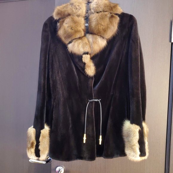 Neiman Marcus Jackets & Blazers - Genuine mink fur coat